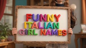 funny italian girl names​