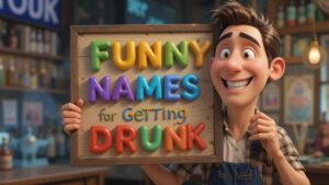 funny names for getting drunk