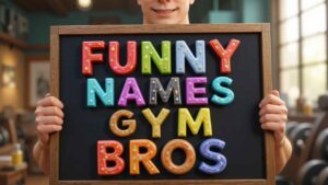 funny names for gym bros
