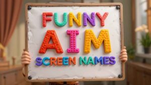 funny aim screen names