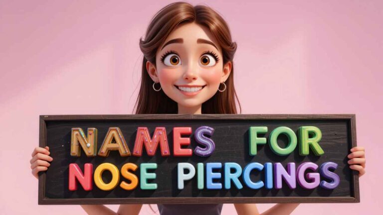 names for nose piercings