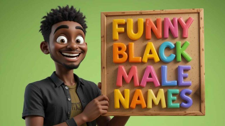 funny black male names​