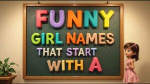 funny girl names that start with a