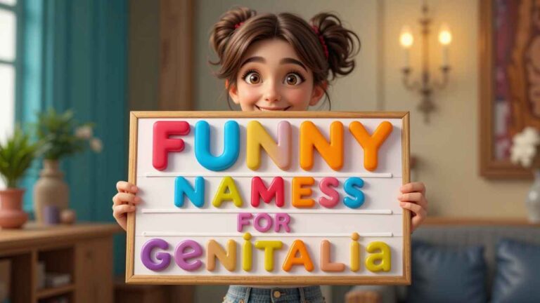 funny names for genitalia