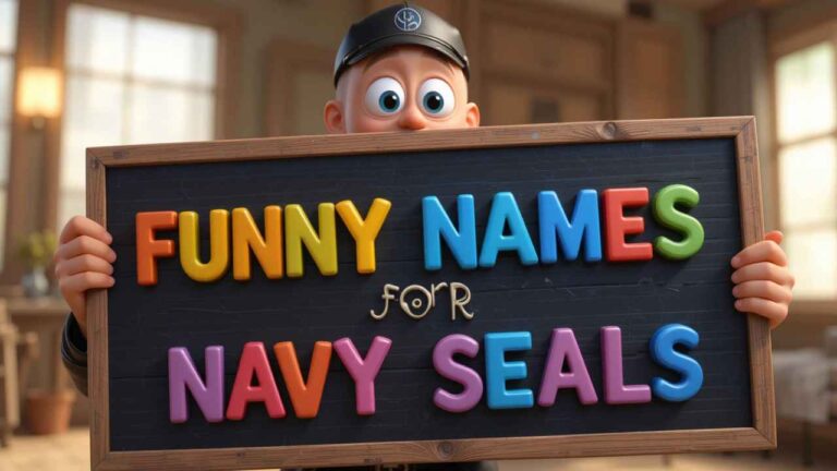 funny names for navy seals