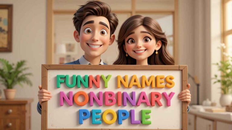funny names for nonbinary people